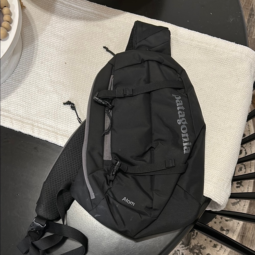 Patagonia Atom Black Sling Bag